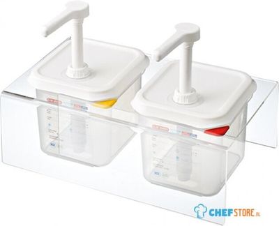 Saus/Dressingbar (Cap.Gn1/6X2-150Mm) | Araven | 962150 1