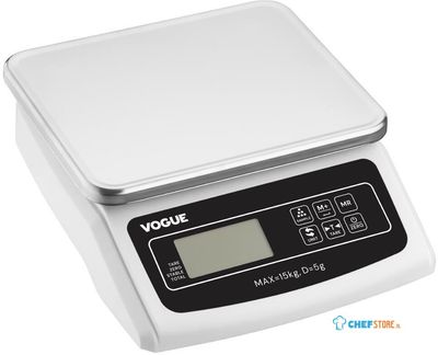 Vogue HZ323 Elektrische Platformweegschaal 15kg