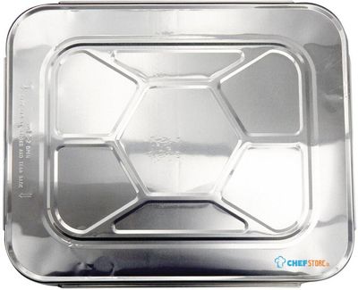 Aluminium Deksels Voor GN1/1 Aluminium Bakken (50 Stuks) - Gastronoble FJ857