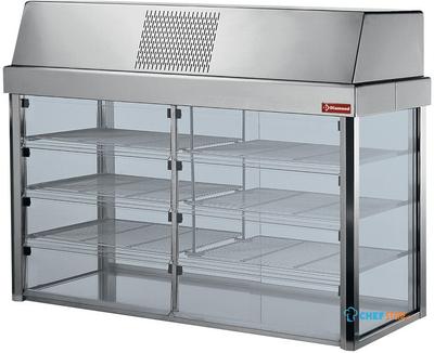 Gekoelde Vitrine met Bodem, Top Model (x Element 4 GN1/1) - Diamond IN/VTAF15-R2 1