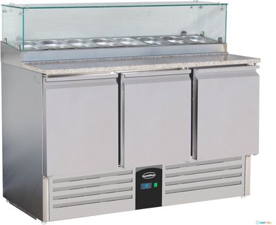 Pizzawerkbank | 3 Deuren | RVS | Combisteel | 7450.0220