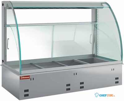 DPA/CVV08 WARME UITSTALVITR., GEVENT.+BEVOCHT.2 GN1/1 | Diamond | DPA/CVV08 1