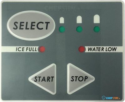 Polar Sticker Bedieningspaneel - AG096