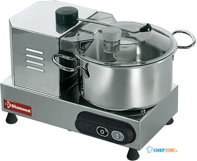 Cutter | RVS | 4 liter | CSP/4 | Diamond 1