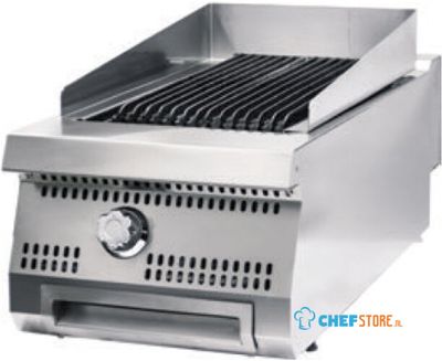 Maxima Premium Chargrill - 1 Zone - Enkel - 90 cm Diep - Gas - 09398590