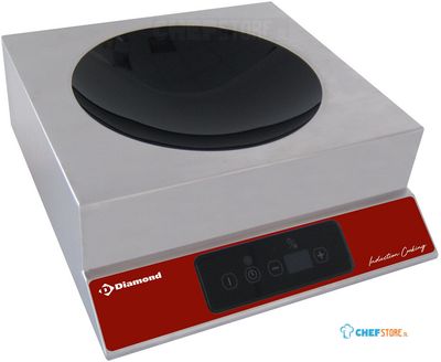 Inductieplaat | Wok | 3500 W | Tactiele toetsen | WOKI-35/DH | Diamond 1