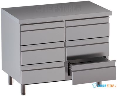 Diamond TACS107-SA7 Werktafelkast met 6 laden