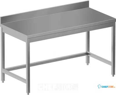 Diamond TL1070D-SS8 Werktafel zonder onderblad + achterrand