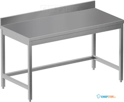Diamond TL1260D-SS6 Werktafel zonder onderblad + achterrand