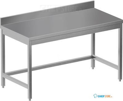 Diamond TL1270D-SS8 Werktafel zonder onderblad + achterrand