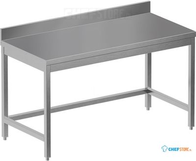 Diamond TL1470D-SS8 Werktafel zonder onderblad + achterrand