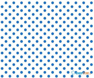 Chefstore.nl Fiesta Composteerbare Burgerverpakkingen Blauw Punt - 250x300 (Pak 200) - HY783