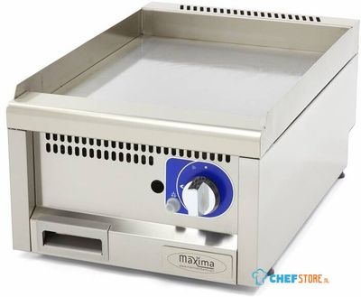 Maxima Horeca Grillplaat - Glad - Enkel - 60 cm Diep - Gas - 09391580