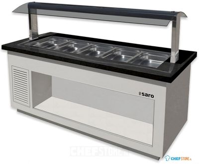 SARO Warm Buffet Model PREMIUM LINE SB H 230 Wit - PREMIUM LINE SB-H 230 WIT