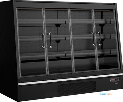 GALAXY+ GPL20FGD BLACK Multideckkoeler, supermarkt
