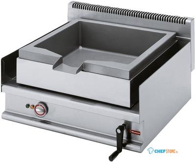 Elektrische Kantelbare Braadpan - RVS Kuip - Capaciteit 30 Liter "Alpha 650" - Diamond E65/BRI7T-230V/3-N 1