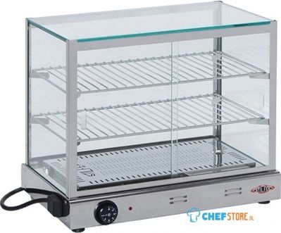 Warmhoudvitrine (Cap.50X27Cm) | Stilfer | 527318 1