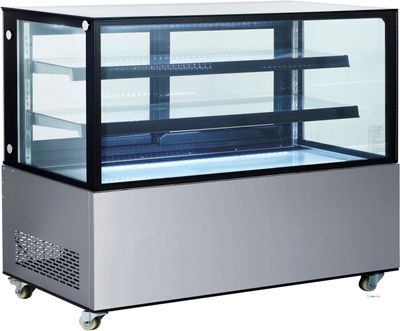 Koelvitrine 510L-121cm(h) | 2 schappen | Wielen | Arktic 233375 1
