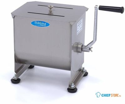 Maxima Vleesmenger - 10 L - 7,5 Kg Vlees - Enkele As - Handmatig - 09300440