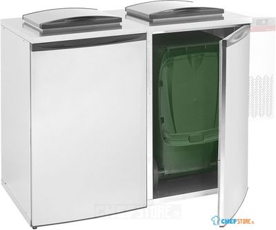 Afval Koeler Dubbele "Dubbel" Z/Groep | Diamond | RDY-2C 1