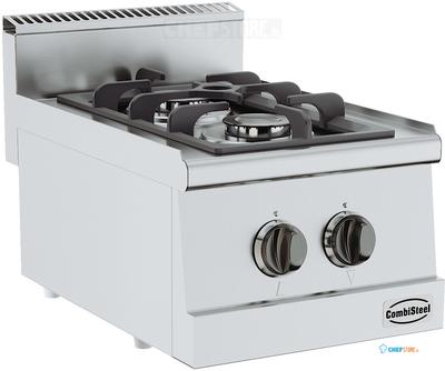 Combisteel Base 600 Gaskooktafel 2 Br | 7178.0005 1