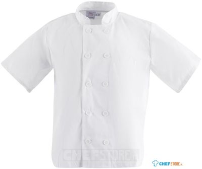 Chefstore.nl Essentials Koksbuis Wit (2 Stuks) - Chefstore.nl Essentials BB547-2XL