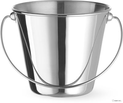 HENDI 425732 Emmer, , Diameter ⌀ 13 cm - Hoogte 11 cm