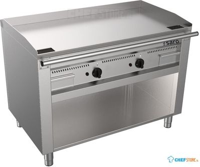 SARO Gas Teppanyaki Grill met Open Onderstel Model TED2/120G