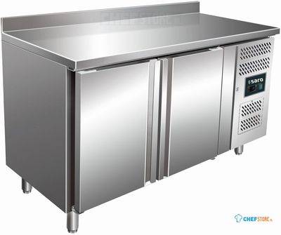 SARO Gekoelde Werkbank met 2 Deuren en Opstaande Rand Model KYLJA GN 2200 TN 1