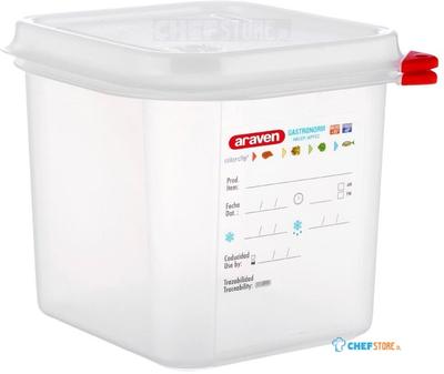 Araven | GN1/6 voedselbak met deksel 2,6Liter| T984