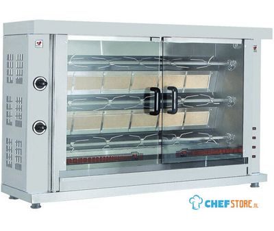 Kippengril Gas 3 Spitten | Combisteel | 7472.0025 1