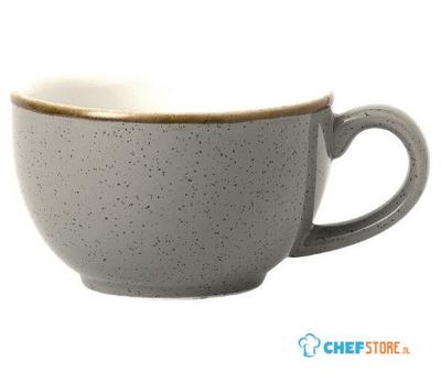 Churchill Stonecast Grey Cappuccino Cappuccino Kopje 170 Ml Pak van 12 - FR036