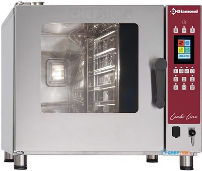Diamond TOUCH SCREEN oven elektrische stoom/convectieoven, 5x GN 1/1 - AUTO-CLEANING | DFV-511/PTS 1