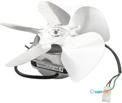 Polar AG120 ventilatormotor en ventilatorblad