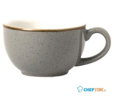 Churchill Stonecast Grey Cappuccino Cappuccino Kopje 170 Ml Pak van 12 - FR036