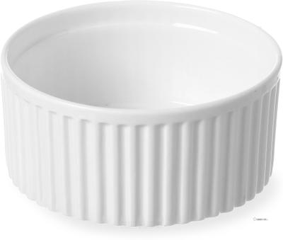 Hendi Ramekin geribd 120x120x55 mm wit porselein |783177 1