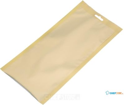 Vogue JA024 goudkleurige kamervacuümzakken 150x350mm (100 stuks)