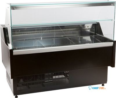 Koelvitrine toonbank | zwart | Morris 1.5 | Combisteel | 7486.0070 1