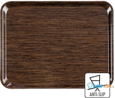 Dienblad 43,0X33,0Cm Wenge (As) | Roltex | 518103