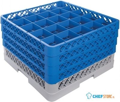 Bekerglaskorf CR-25 M/Opzet (4X CR-25) - CaterRacks CR2524 1