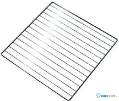 Verchroomde rooster 433x333 mm | Diamond | GL3F-N 1