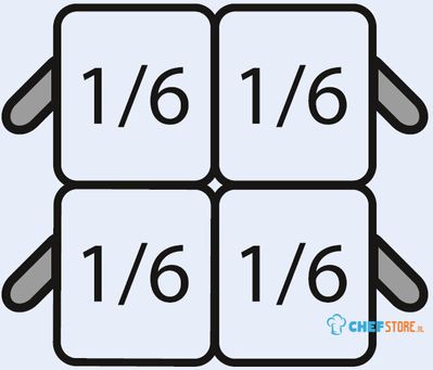 SARO E7/CPCEXA Pasta Mand Set: 4 X 1/6 GN - 423-4000 1