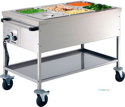 Bartscher Voedseltransportwagen 3xGN 1/1 DV - 200255 1