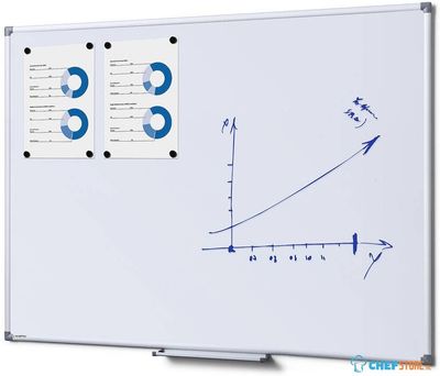 Syna Scritto® Economy Whiteboard 90 X 120 cm - WBNECS90X120