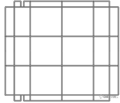 Rvs Bodemrooster | Combisteel | 7280.0115 1