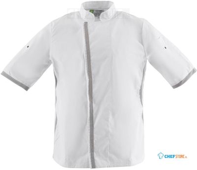 Whites Southside Unisex Koksbuis Korte Mouw Wit, Whites Chefs Clothing B998-M