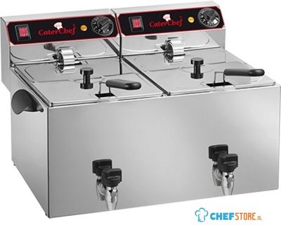 Friteuse 09L+09L | CaterChef | 680209