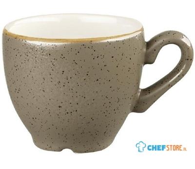 Churchill Stonecast Peppercorn Grey Espresso Kopje 100ml (Pak van 12) - CY862