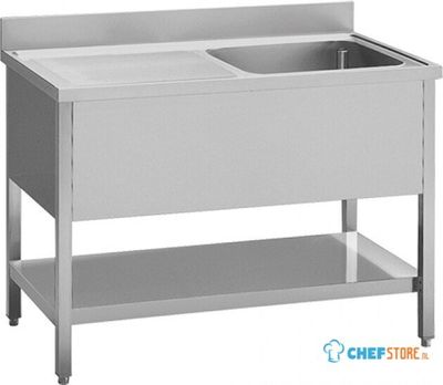 Spoel Tafel 120Cm | Multinox | 317123 1