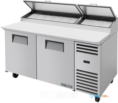 True 2 Deurs Pizza Koelwerk Banktpp-67-Hc - CK303